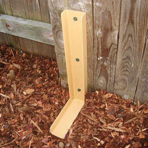 heavy duty powder coated metal fence post repair bracket|fence post repair bracket.